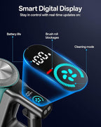 Cordless Vacuum Cleaner, 8-in-1 Cordless Stick Vacuum Cleaner with 3 Suction Modes, Up to 45mins Runtime, Rechargeable, Self-