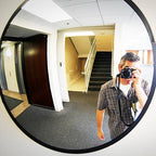 Convex Mirror - 18" Security Mirror for Business, Garage, Warehouse, Office. 18 Inch Convex Safety Mirror Indoor Outdoor with Clear View Wall-Mounted
