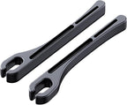 Car Seat Gap Filler, Leather Car Gap Filler Universal Fit for Most Cars and Trucks, Fill The Gap Between Seat and Consoles, Prevents Things from Falling Out, Pack of 2 PCS (Black)