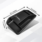 Muslogy Dashboard Organizer Compatible with 2022-2026 Chevy Silverado/GMC Sierra 1500, 2024-2026 2500HD 3500HD Accessories Center Console Organizer Storage Box Mounted Tray (Fit 13.4-inch Screen ONLY)