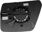 TRQ Passenger Side Mirror Glass Convex Snap On Compatible with 2021-2023 Ford F-150 FO1325205