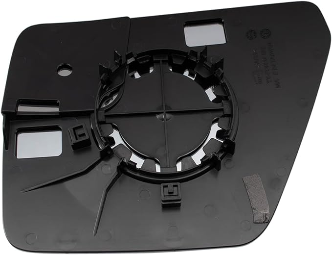 TRQ Passenger Side Mirror Glass Convex Snap On Compatible with 2021-2023 Ford F-150 FO1325205