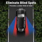 Blind Spot Mirror 2 Pack Car Side Mirror Blindspot Adjustable Car Auxiliary Wide Angle Side Rearview Mirror for Car SUV Truck RV