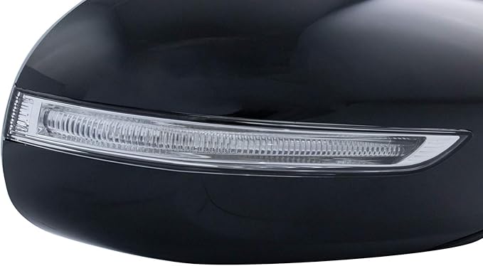 TRQ Driver and Passenger Side Mirror Set Power Heated Power Folding Paint to Match Compatible with 2017-2019 Kia Sportage