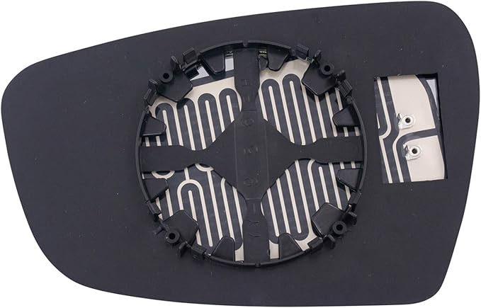 TRQ Passenger Side Mirror Glass Heated For Factory Equipped Mirrors Only Compatible with 2014-16 Kia Forte without Blind Spot