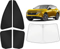 KUST Car Window Shades for Nissan Murano 2025-2026 Windshield Sun Shade Side Window Cover UV Block Privacy Protection Murano Accessories for Camping Blackout Rear Back Full Set 5PCS