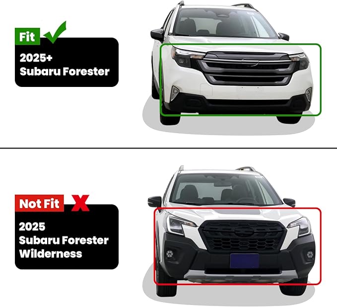 LASFIT Floor Mats & Seatback & Cargo Mats for Subaru Forester 2025-2026 (Not Fit Hybrid & 2025 Wilderness), All Weather TPE Custom Fit Floor Liners for Forester 2025-2026 Gas Backrest and Trunk Mat