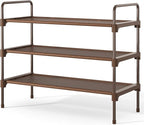Kitsure Shoe Rack for Closet, Sturdy and Long-Lasting Shoe Shelf, Shoe Rack for Entryway, Personalized DIY Shoe Organizer, Sh