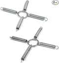 The ROP Shop Set of 2 Tire Chain Tensioners Universal for ATV/UTV, Lawn & Garden Tractors, Snow Blowers. Fits 13x5x6 to 29x12