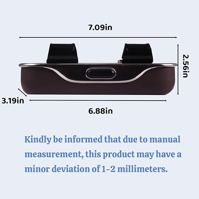 Evankin Universal Car Accessories Car Sun Visor Glasses Holder,Car Sun Visor Organizer Sunglasses Holder Clip On Sun Visor Secure Clip for Sunglasses