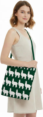 BeeGreen Reusable Grocery Shopping Bag -Travel Tote Bag - Foldable Compact Sturdy Bags