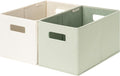 StorageWorks Fabric Storage Bins for Shelves, Closet Organizers and Storage Baskets, Collapsible Storage Bins with Cutout Han
