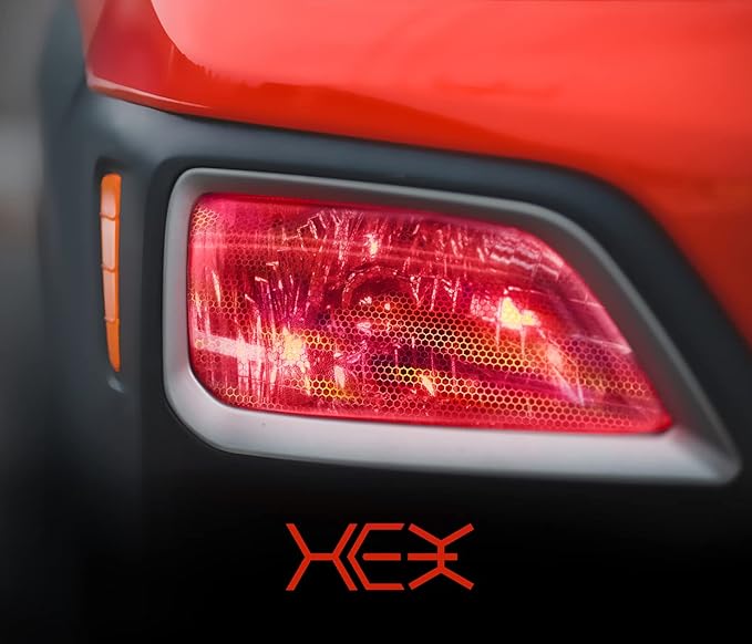 VViViD Bio HEX+ Air-Tint Headlight Vinyl Roll (12" x 60", Micro Red)
