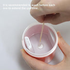 100ML Car Essential Oil Diffuser, Mini Air Humidifier with 7-LED Color Changing, Suitable for Car (Orange)