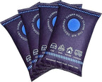 4 Pack Dehumidifier Bags, 200g Reusable Humidity Absorber Portable Anti Fog Car Dehumidifier for Vehicle, New Home,