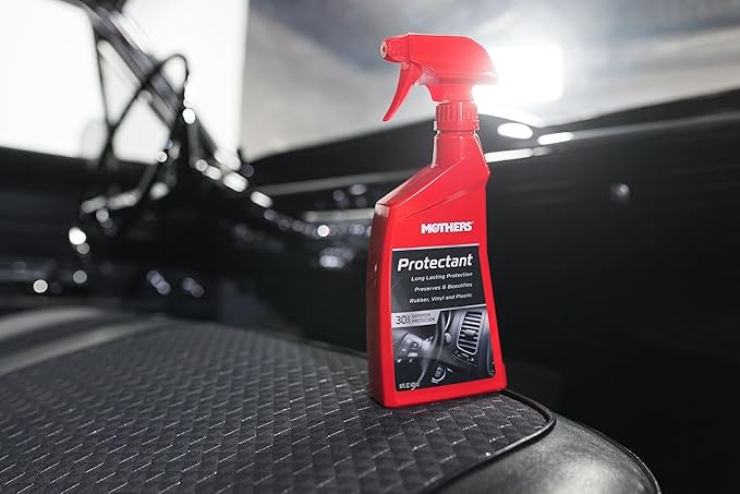 Mothers Protectant, 16 oz. – Long-Lasting UV Protection for Rubber, Vinyl & Plastic, Shields Dash, Trim, Bumpers & Tires from