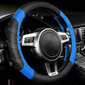 NBTEPEM Customized Auto Car Steering Wheel Cover for Honda Accord, Civic, CR-V, HR-V, Pilot, Microfiber Leather Sport Steerin