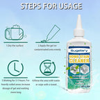 Sugelary Mold Stain Cleaner, 5 fl oz Mold Stain Cleaner Gel for Washing Machine, Home Stain Cleaning Gel for Fridge, Tile, Gr