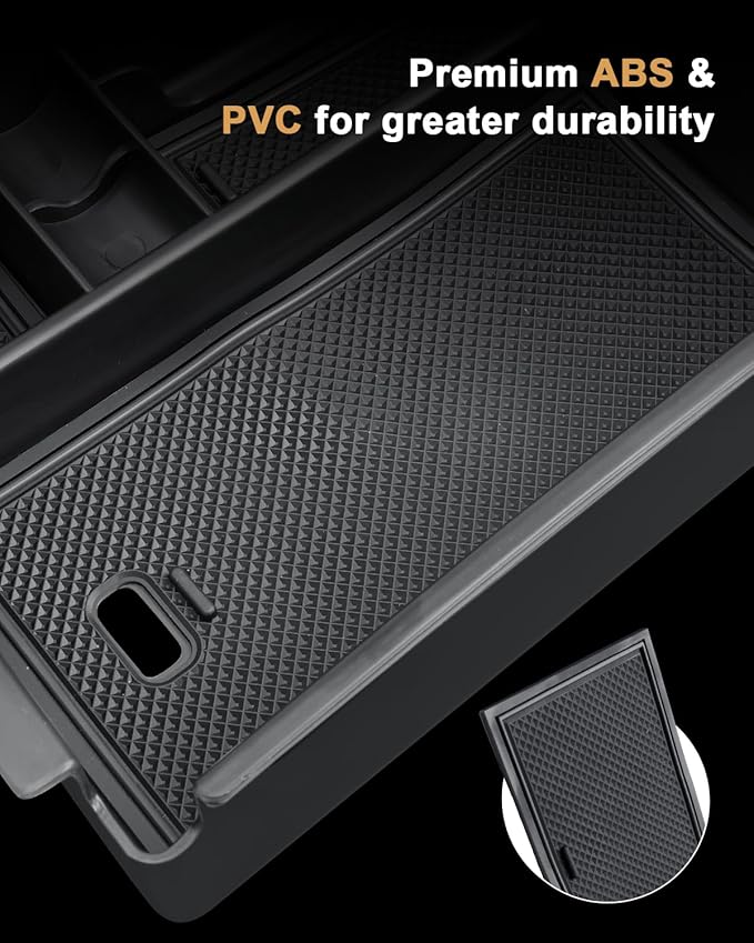 ECOZEN Center Console Organizer For 2022-2026 Hyundai Tucson Accessories - Armrest Box Organizer Tray Only Fit 2022-2026 Tucson With Automatic Transmission - NOT Fit 2025-2026 Tucson Limited/Hybrid