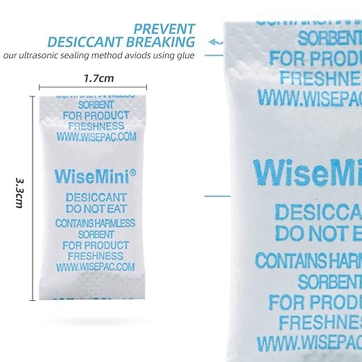Silica Gel Packets, 0.5 Gram 2800 Silica Packets, Food Grade Dessicant, Dessicant Packs, Silica Gel for Food, Moisture