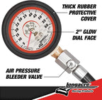 Longacre 52-52004 0-60 PSI Tire Pressure Gauge, 2 Inch