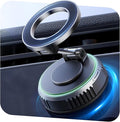 Car Phone Holder for Magsafe, [Enjoy Convenience, Flexibility, Stability], Foldable Vacuum Magnetic Phone Mount for Dashboard Windshield for Your Car Fit iPhone 17/16/15/14/13/12 Pro Max