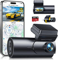 GKU Dash Cam Front and Rear Camera,4K+1080P, 5.8GHz WiFi & GPS Dash Camera for Cars,with 64G SD Card,1.47" Display Dashcam, 2