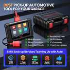 Autel Scanner MaxiCheck MX808S, 2026 US Ver. of MaxiCOM MK808S/ MK808Z, Bidirectional 11OS as MX900 MK900 MK900BT, 3000+