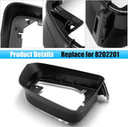 Jaronx Compatible with Tesla Model Y Mirror Bottom Cover & Housing Frame 2020-2025, Right Passenger Side Rearview Mirror Cover Bracket Lower Base & Frame Housing Replacement for Tesla Model Y