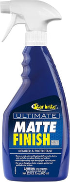STAR BRITE Ultimate Matte Finish Speed Detailer & UV Protectant - Matte Finish Protectant for Wraps, Motorcycles, Cars, & Tru