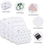 Mossio 9 Set Packing Cubes with Shoe Bag & Electronics Bag - Luggage Organizers Suitcase Travel Accessories