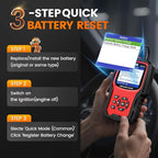 ANCEL BM700 PRO Fit for BMW Scanner - Battery Registration Tool, Code Reader for BMW/Mini/RR, Advanced OBD2 Scanner Auto V-I-N,