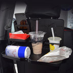 Zento Deals Multipurpose Handy Car Tray - for a More Convenient Time in Your Car (Black1)
