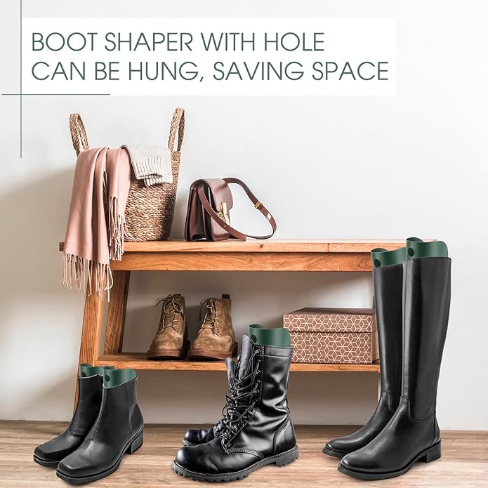 8 Packs Boot Shaper Shape Inserts Tall Boot Support for Women and Men