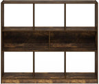 Furinno DALY Book Shelf, 8-Cube Bookshelf, Horizontal Cube Storage Organizer Bookcase, 10.9 x 47.2 x 39.4, for Living Room, B