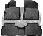 VIWIK Floor Mats Fits for Hyundai Santa FE 5 Passenger Models 2019 2020, All Weather Protection Car Mats 1st and 2nd Row Front & Rear Floor Liners
