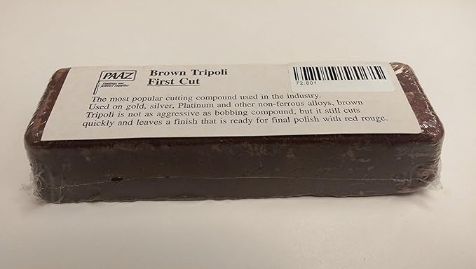 ENKAY - Brown Tripoli Polishing Compound, 1 Lb. (U.S. Made)