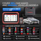 Launch X431 PROS V 5.0 2026 Newly Bidirectional Scan Tool Bluetooth Launch Scanner with DBSCar VII Connector 38+ Reset for All