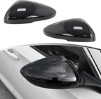 YINGTUU for Honda Accord 10th 11th 2018 2019 2020 2021 2022 2023 2024 2025 Accessories All Inclusive Rearview Mirror Cover Bright Black