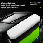 Car Windshield Cleaner, 120ml Reusable Automotive Oil Film Cleaning Brush - Preserve Clarity, Immediately See the Effects,Per