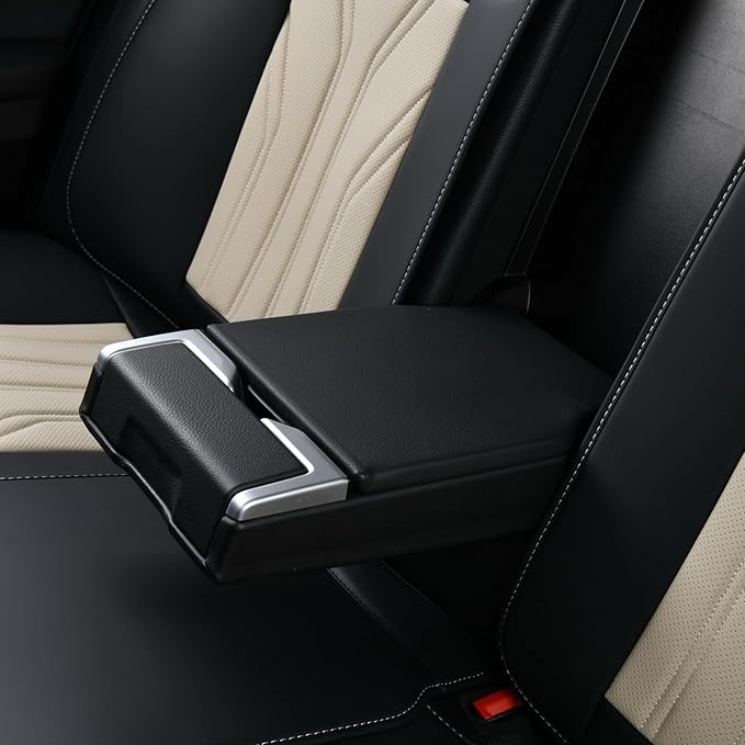 FLORICH Rear Automotive Seat Covers Leather Car Seat Covers Waterproof Back Seat Cover Universal Seat Cushion Protector for M