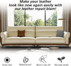 Leather Recoloring Balm, Leather Color Restorer Conditioner, Leather Restorer for Couches Paint, Leather Scratch Remover, Scr