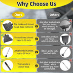Garden Flat Shovel Scraper,59" Steel Handle Multifunctional Cleaning Shovel,Ice Chopper for Driveway,Weeding,Edging,Trenching,and Mud Scraping,As Well as Summer Lawn Maintenance
