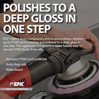 Malco Epic Heavy-Duty Car Polishing Compound – Best Deep Scratch Remover | All-in-One Compound for Polishing Car Paint | Dust-Free, Swirl-Free Finish | Removes P1500 Sand Scratches | 16 Oz. (109016)