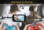 Car Headrest Tablet Holder, Car Back Seat iPad Mount Kids [Stretchable & Ultra-Stable] Between Seats Tablet Stand for Switch, iPad Pro Air Mini, Lenovo, iPhone, 4-13" Tablets & Phones