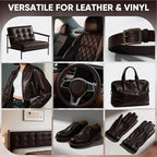Leather Recoloring Balm - Scratch Repair & Color Restore Kit for Faded Leather, Leather Couch & Car Seats - 10OZ Leather Rest
