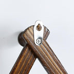 AMAPON Accordion Style Expandable Wall Wooden Coat Rack 13 Hooks (Pegs) Hang Hats Jackets Coffee Mug Purses Necklaces Towels 