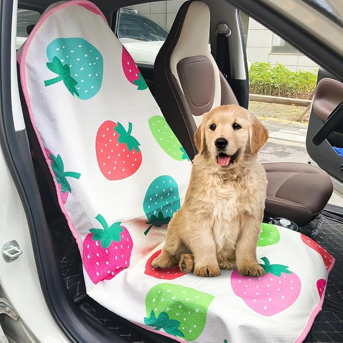 Waterproof Sweating Car Seat Cover for Post Gym Workout, Running, Swimming, Beach and Hiking, Universal Fit Non-Slip Bucket S