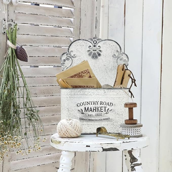 Hanging Storage Baskets Metal Wall Baskets for Mail, Files, Books & Accessories, Wall-Mounted Organizer for Entryway, Kitchen