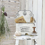 Hanging Storage Baskets Metal Wall Baskets for Mail, Files, Books & Accessories, Wall-Mounted Organizer for Entryway, Kitchen